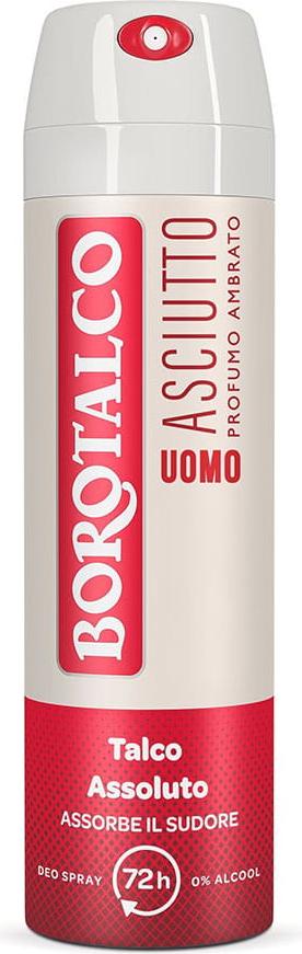 Deodorante Spray 150ml Asciutto Ambra - Borotalco Keine Herstellernummer vorhanden.