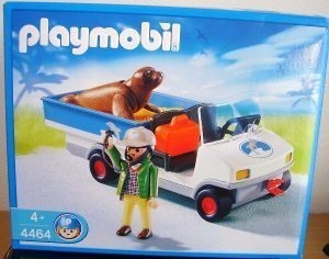 PLAYMOBIL 4464 - Tierpark - Tierpark-Fahrzeug