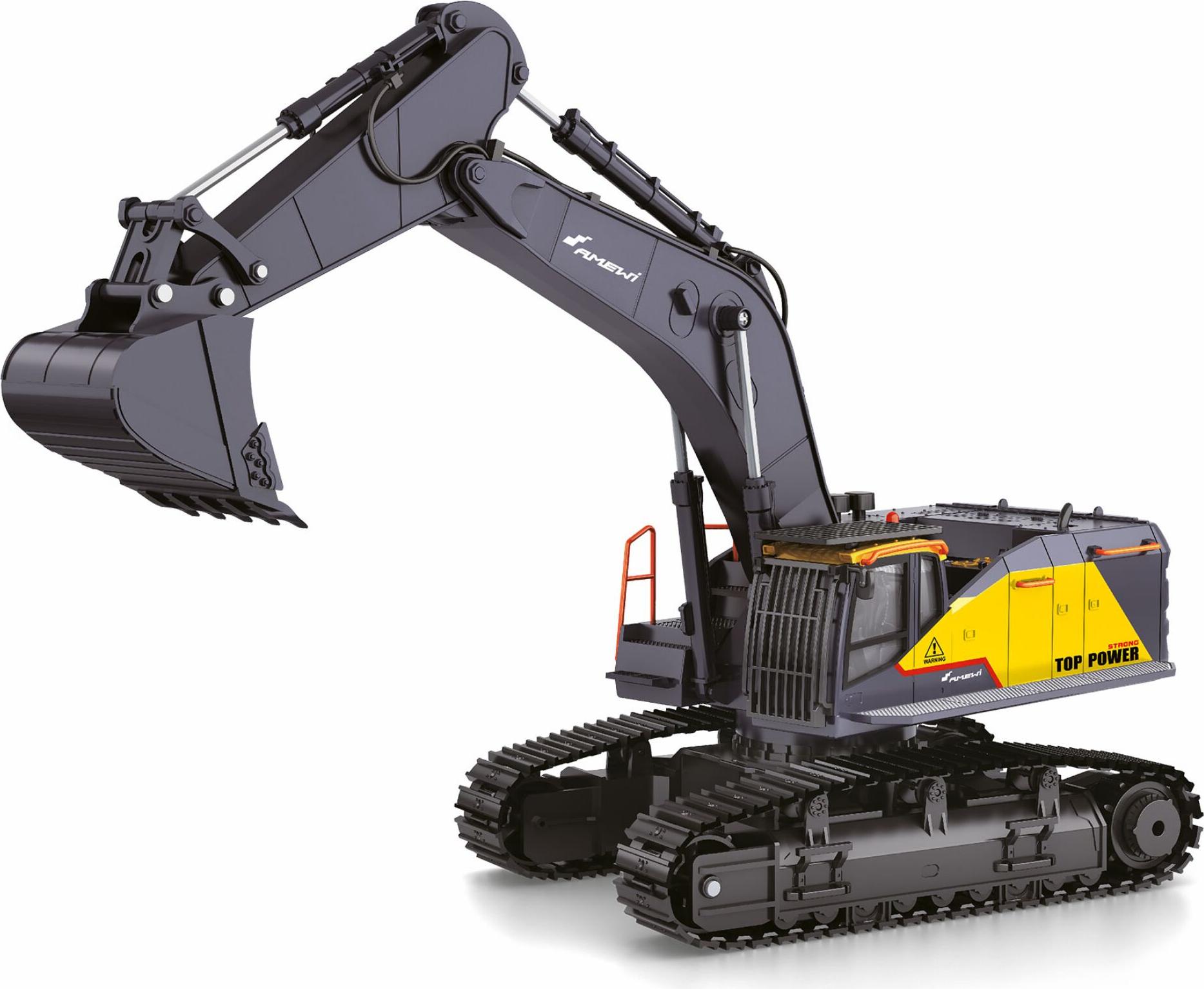 AMEWI ACV730 Raupenbagger 1:14 RTR 2,4GHz, 22 Funktionen 22431