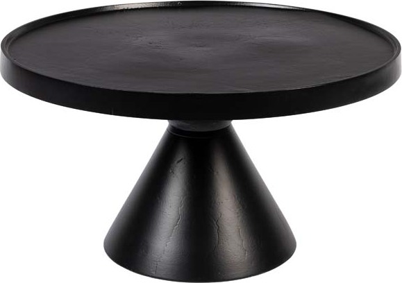 Floss Couchtisch Ø60 cm Schwarz