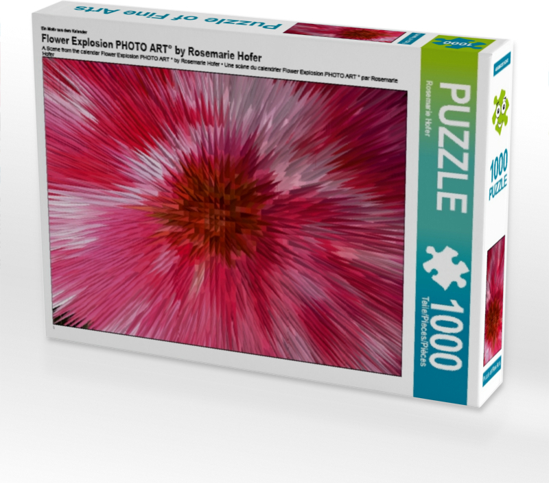 Calvendo Ein Motiv aus dem Kalender Flower Explosion PHOTO ART° by Rosemarie Hofer 1000 Teile Puzzle hoch 480x640mm, Hofer Rosemarie; 7329443