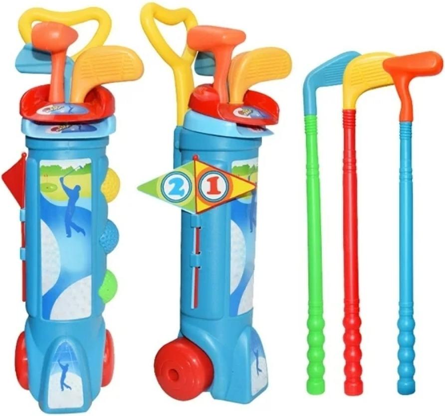 Fokelyi Mini-Schlägerset – Schläger für Kinder von 8–12 Jahren, Spielzeug für Jungen ab 5 Jahren, Schlägerset für Kinder, Spielzeug für Kleinkinder mit Schlägern, Fahnen, Übungsbällen, Sport für drinnen KAU-ED-LYS-PH-20260108-23