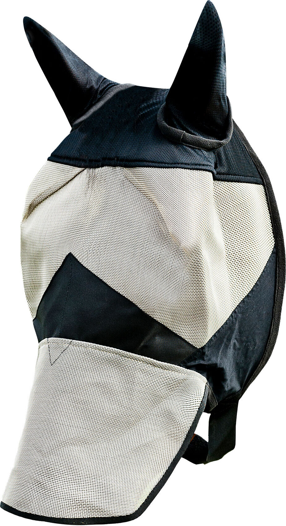 Horze Fliegenmaske mit Nüsternschutz, Braun, Pony