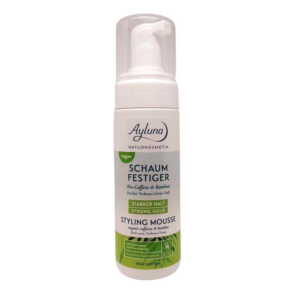 Ayluna Naturkosmetik GmbH Ayluna Pflege Schaumfestiger mit Bio-Coffein & Bambus 150ml