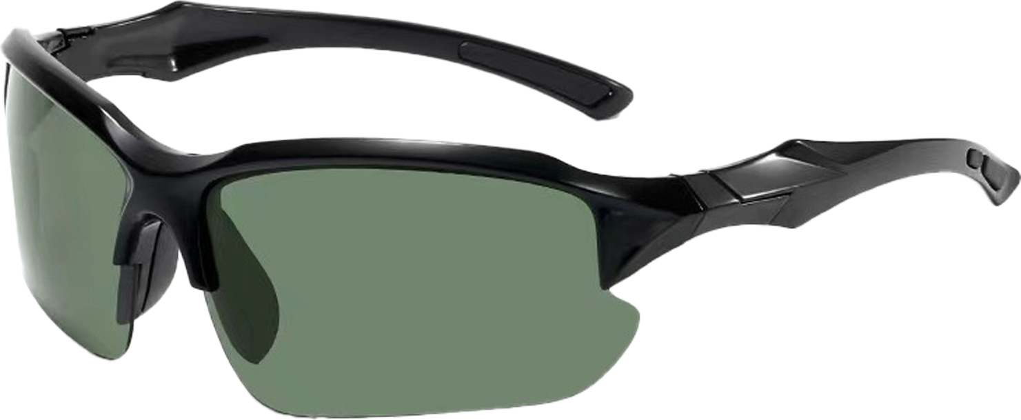 Bremen Polarisierte Sport-Sonnenbrille mit Nasenpolster, leicht, tragbar, Sonnenschutz, Anti-UV, Fahrradbrille, Angelbrille 4079486