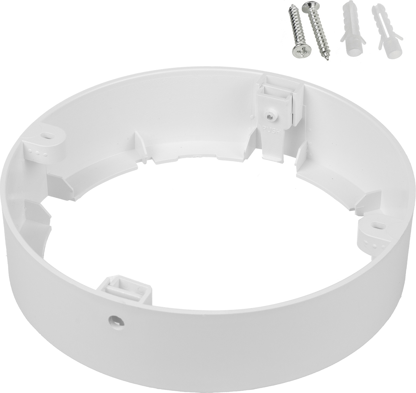 Maclean-Aufbauadapter, für LED-Panel 18W, rund, 170*38mm, MCE377 R