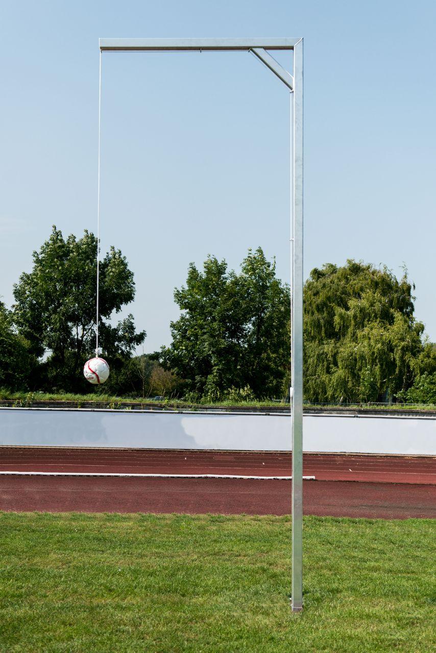 Helo Premium Aluminium Kopfballpendel in Bodenhülsen
