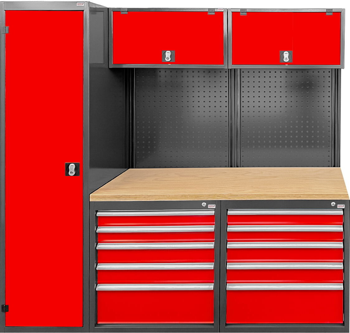 PAULIMOT Schrankwand 2.175 x 630 x 2.000 mm (B x T x H) 70071