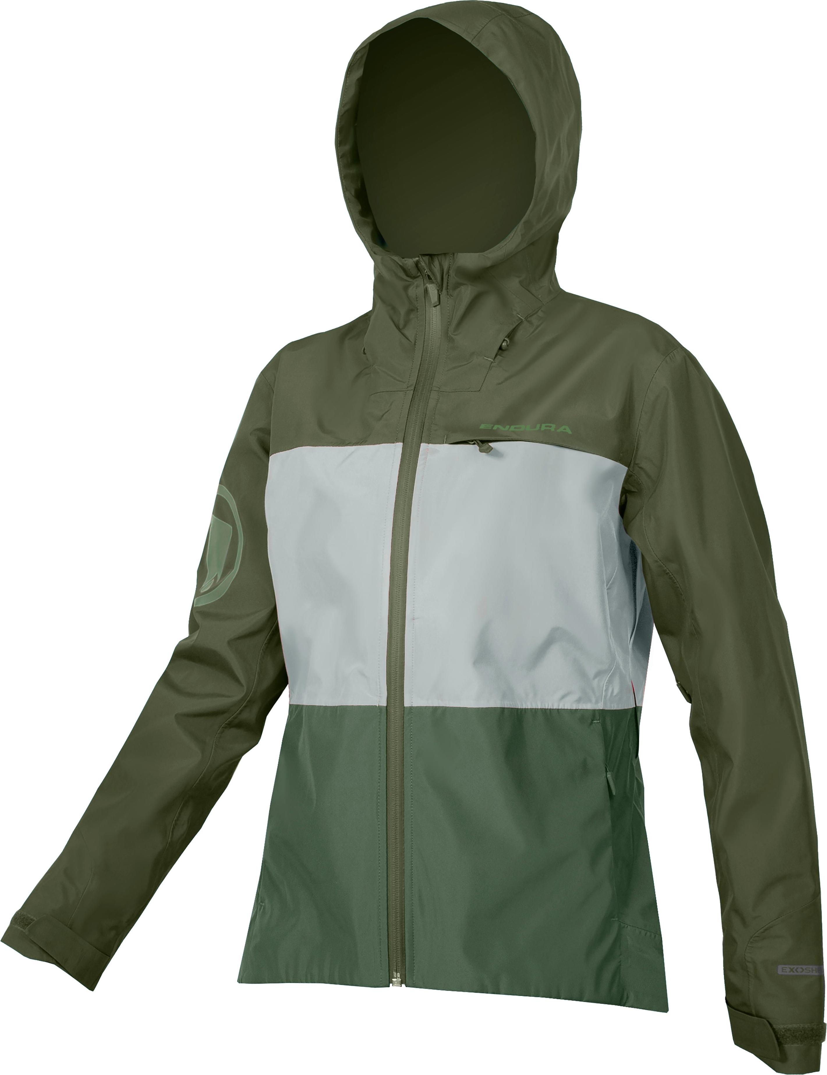 Endura Damen Singletrack Jacke II Ghillie-Grün - XS