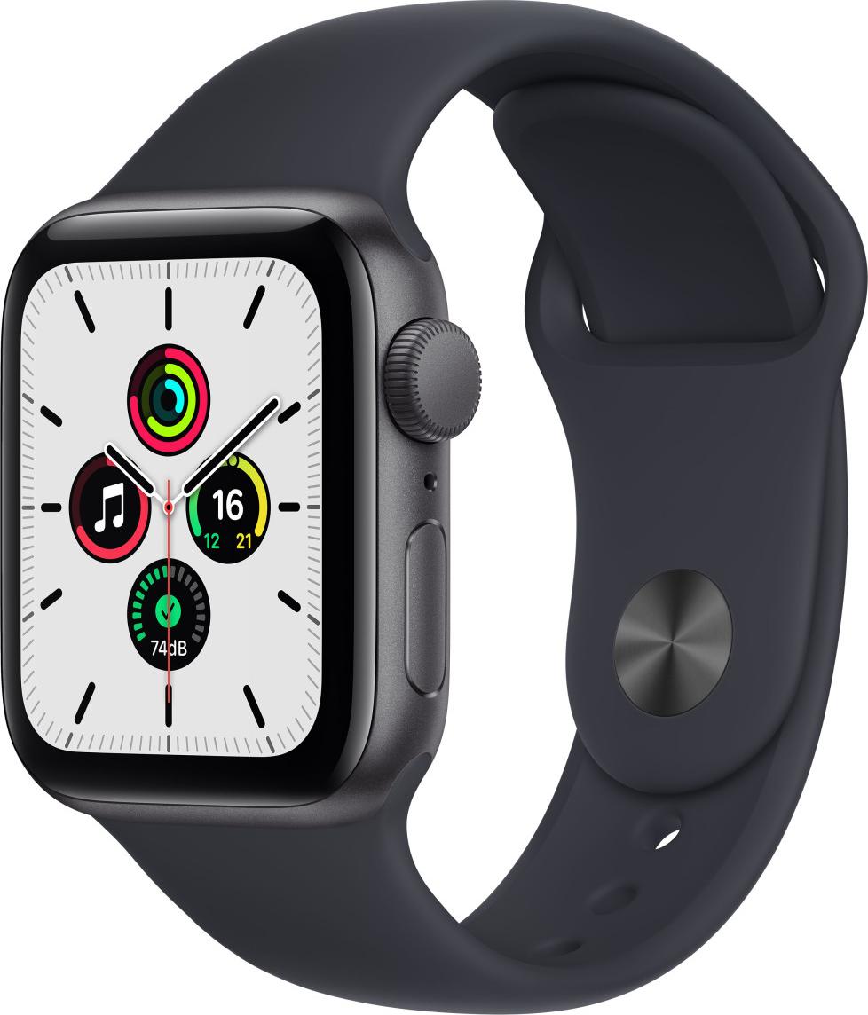 Apple Watch SE, OLED, Dotyková obrazovka, 32 GB, Wi-Fi, GPS, 30,49 g