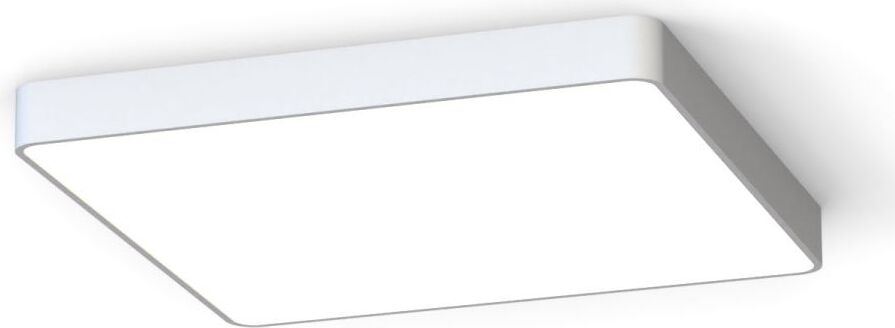 Deckenlampe Aluminium 63 cm breit Weiß eckig 3000 K warmweißes Licht 1700 lm Modern