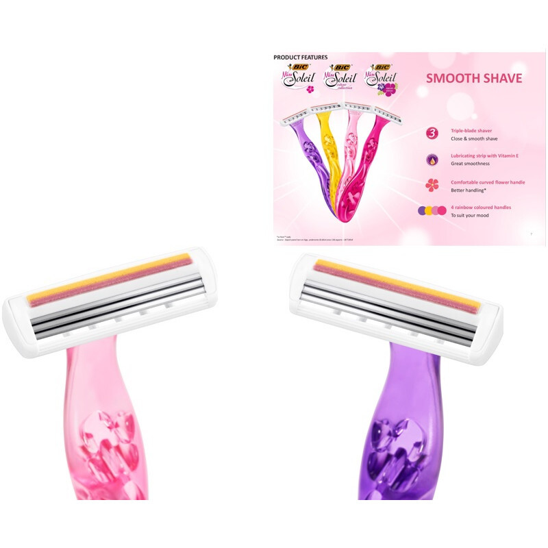 Bicro Rasierer Soleil Color BL 3+1 BIC