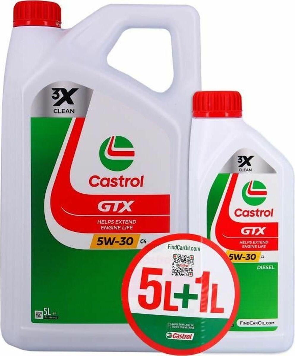 Auto-Motoröl Castrol GTX 5W 30 6 L