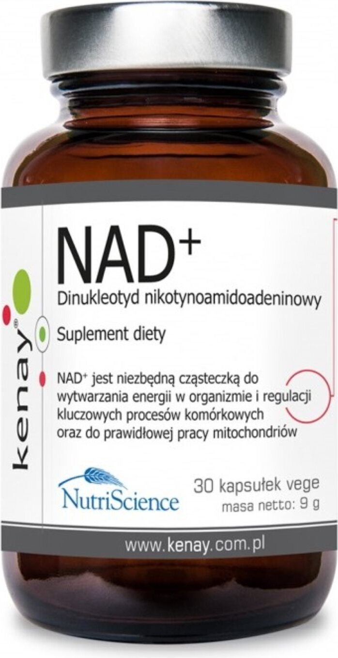 Kenay NAD+ Nicotinamid-Adenin-Dinukleotid 30 Kapseln 5396