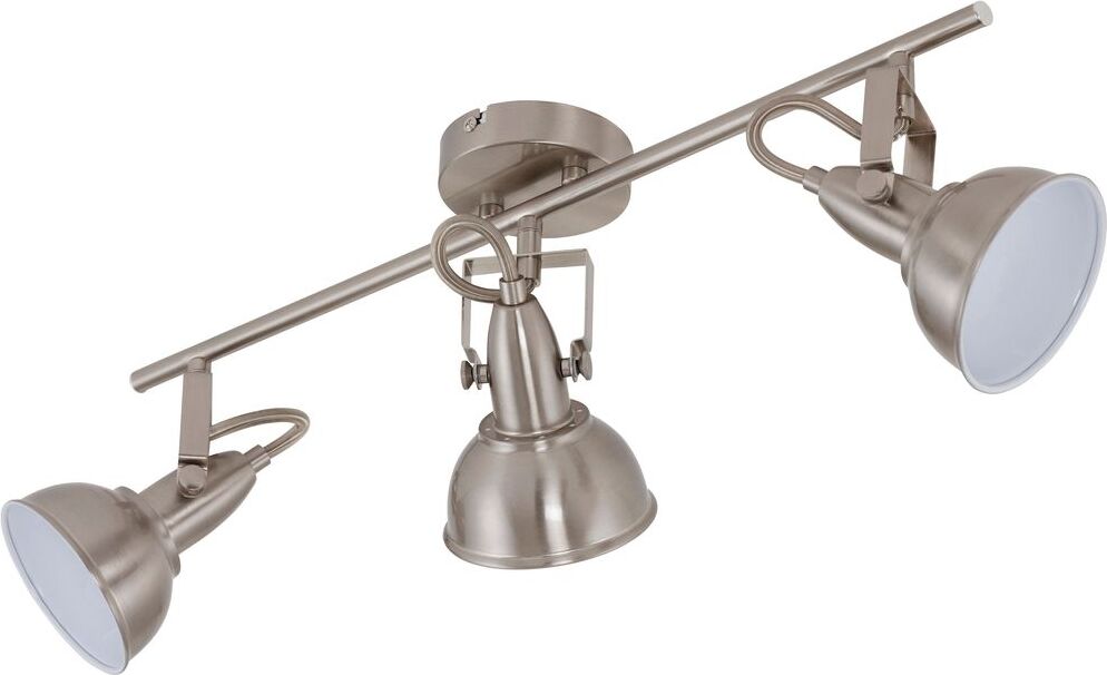 Deckenlampe 3 dreh-und schwenkbaren Spots Vintage 40 W 3xE14 weiß Briloner