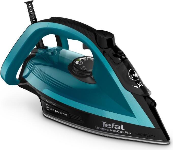 Tefal Ultragliss Anti-Calc Plus FV6832E0 Bügeleisen Dampfbügeleisen 2800 W Blau