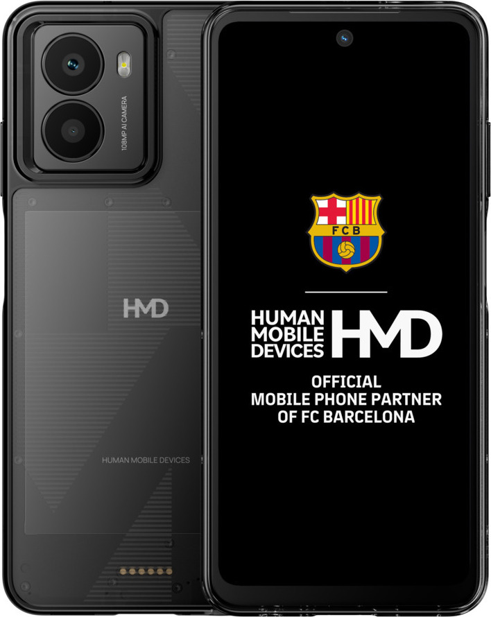 HMD Fusion Smartphone 8/256GB grau Android 14