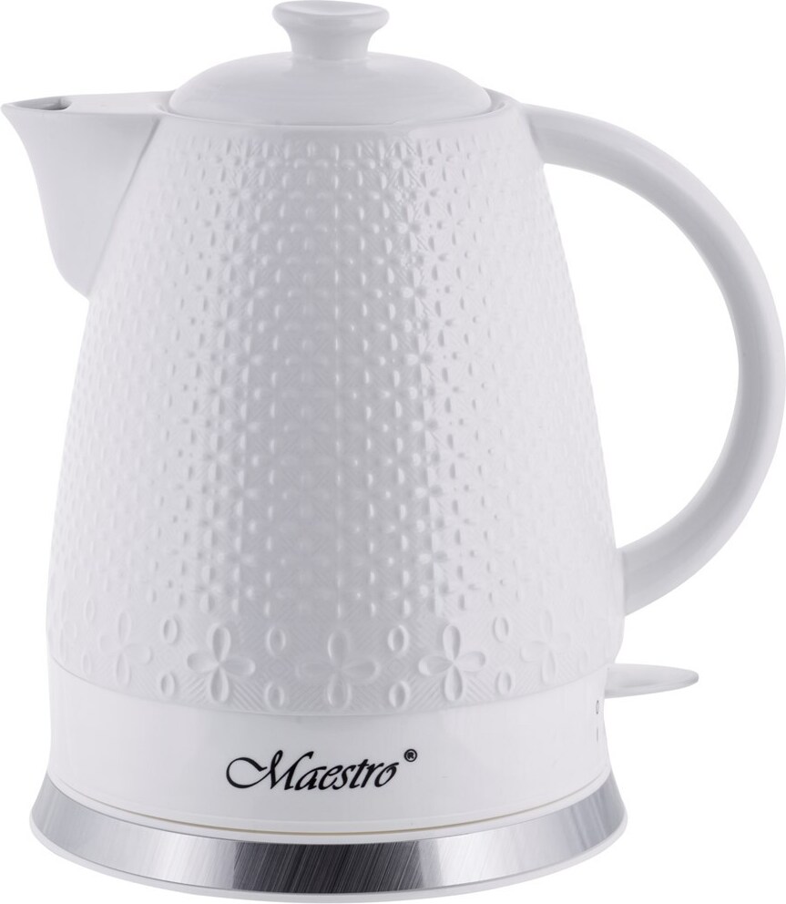 Maestro MR-073 Wasserkocher 1,2 l 1200 W Weiß