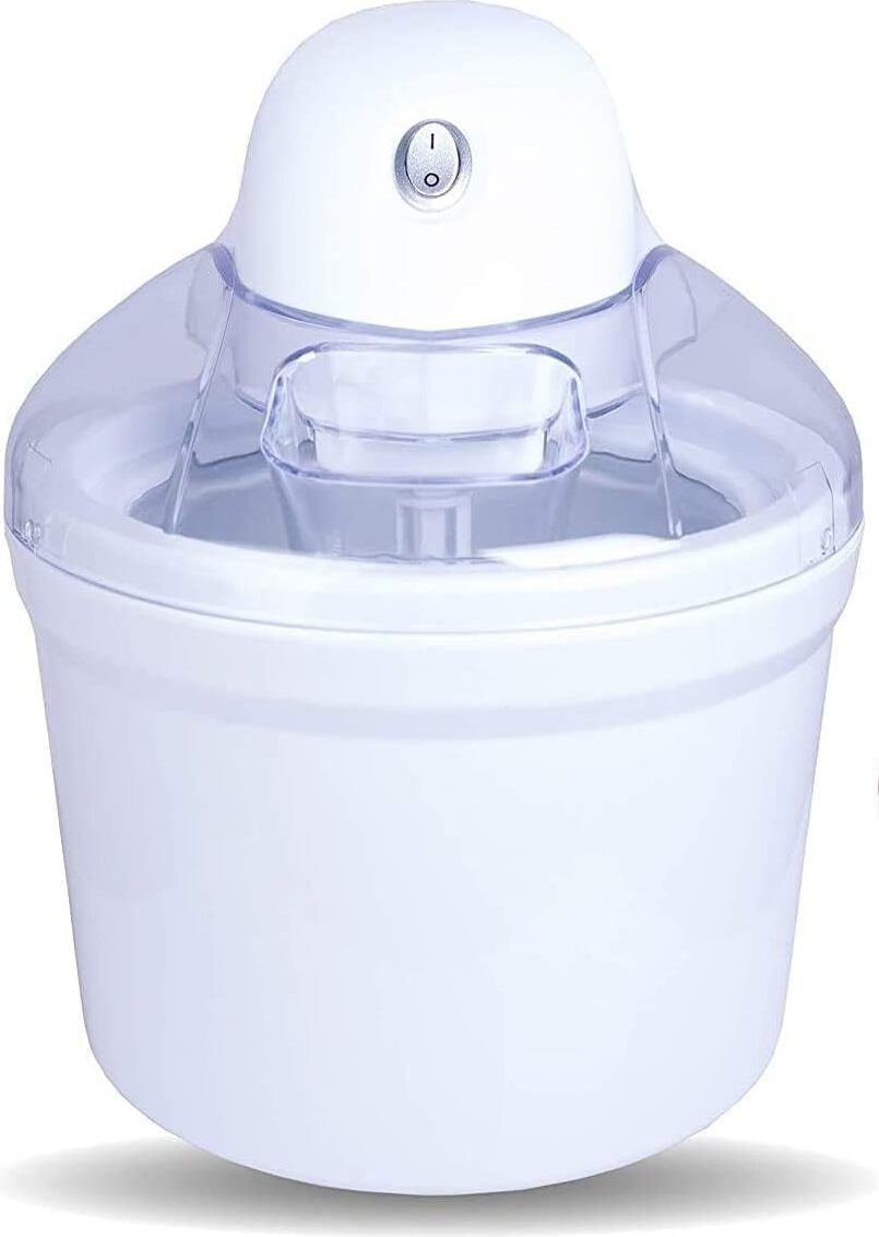 JUNG PerfectMix Eismaschine - für 4 Personen, 1,5 L Fassung, Eiscreme selber machen, 4in1 Machine - Speiseeismaschine Speiseeisbereiter, Frozen Joghurt, Softeis