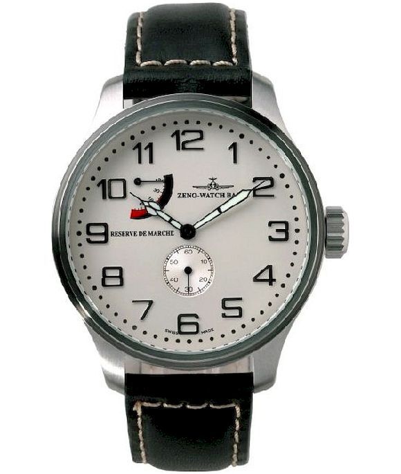 Zeno-Watch - Náramkové hodinky - Pánske - Chrono - OS Retro Power Reserve - 8554-6PR-e2