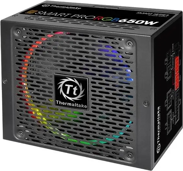 Thermaltake Smart Pro RGB - 650W | PC-Netzteil PS-SPR-0650FPCBEU-R