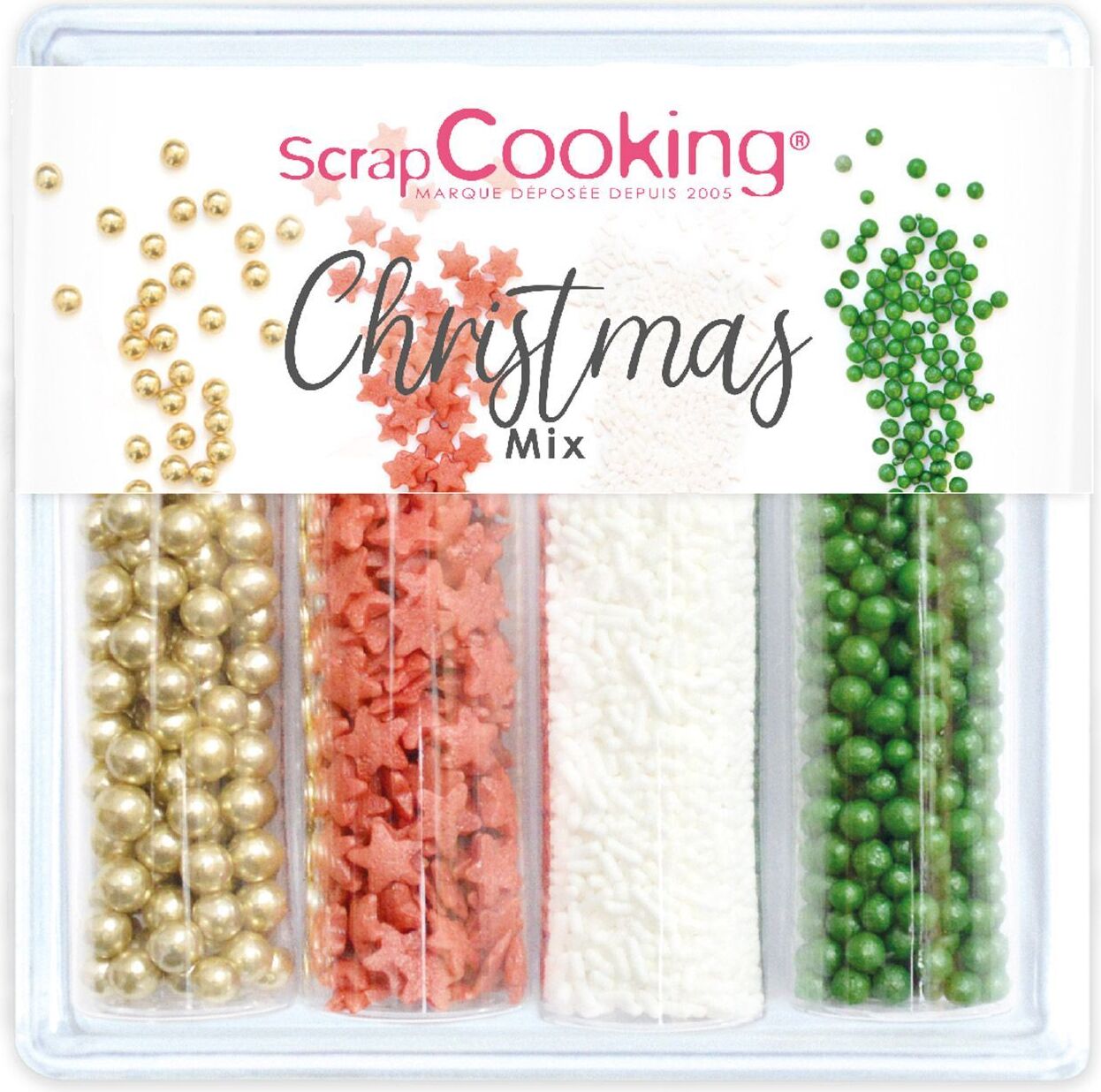 ScrapCooking Mix aus süßen Verzierungen - Weihnachten