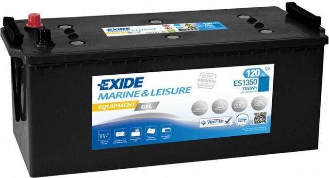 autobaterie EXIDE EQUIPMENT GE   12V 120Ah  1350A   513x189x223