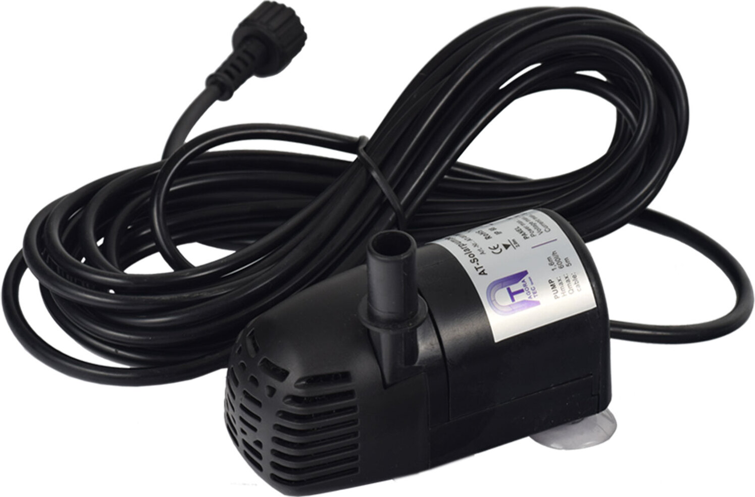 Agora-Tec® Ersatzpumpe für Agora-Tec® Solarteichpumpen Set 10 W AT 001 001 009
