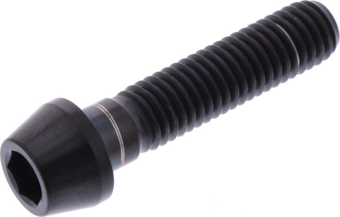 Schraube JMP konisch M8x1,25mm 35mm Titan schwarz 775.54.49