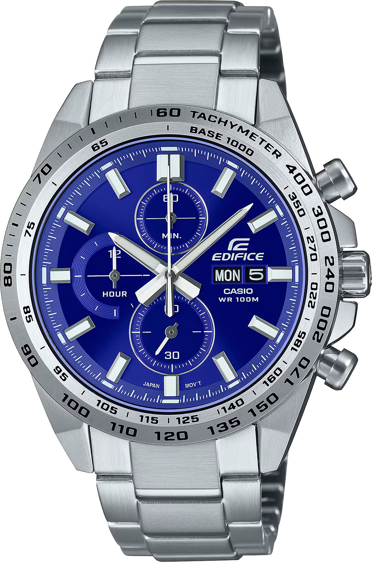 Casio Orologio - silver-coloured/blue/argentato