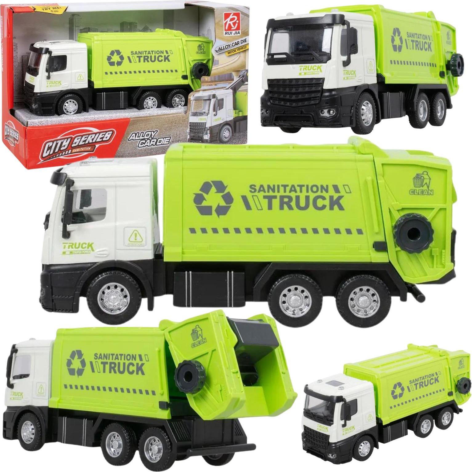 Maksik Müllwagen Interaktive Müllabfuhr Lernspielzeug