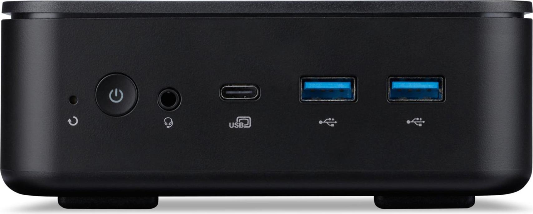 Acer Veriton NUC (Schwarz, Intel Core i7-1355U, 8 GB RAM, 500 GB SSD) mit Windows 11 Pro & Office 2024 Pro