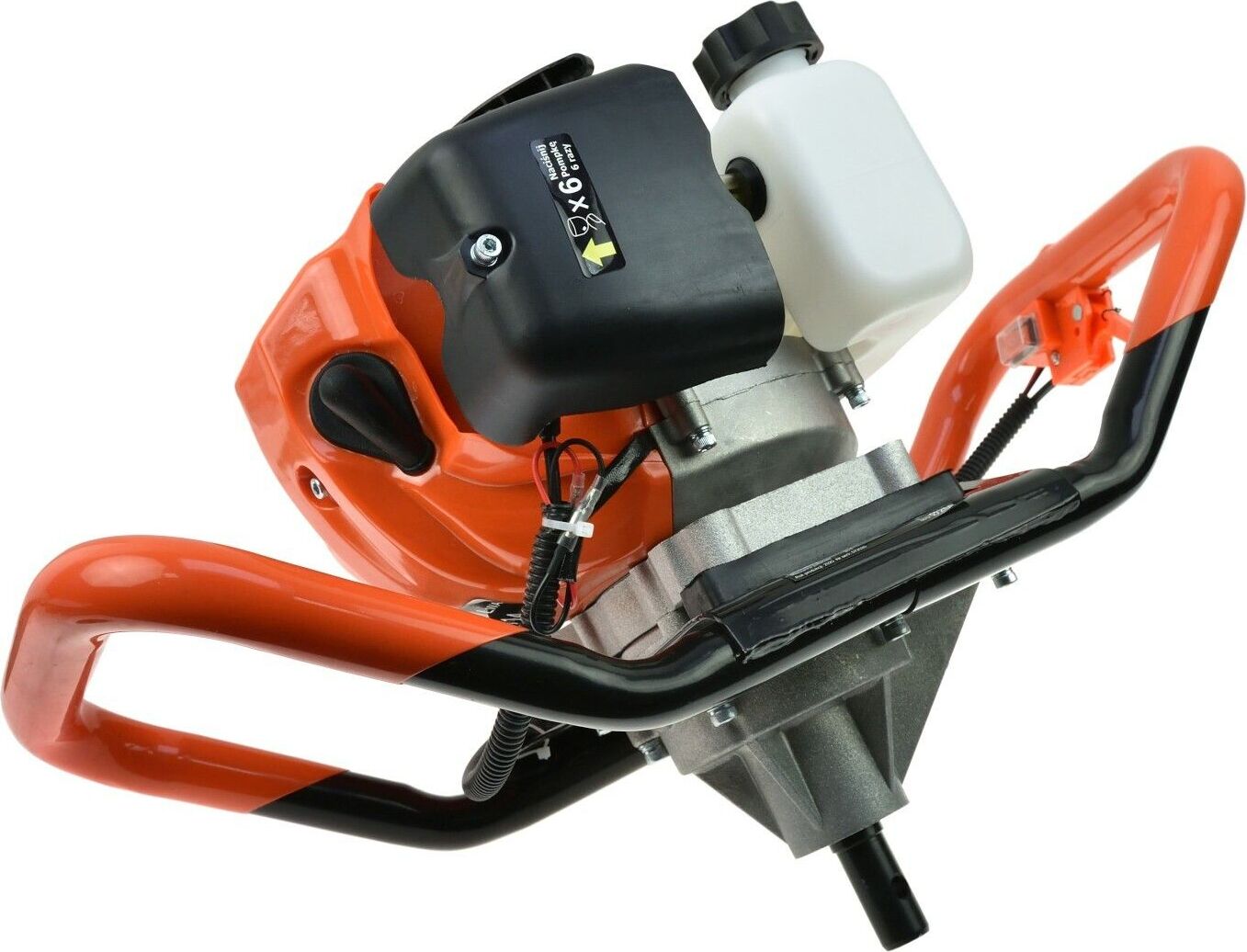 Geko Motorový pdní vrták, dvoutakt 5,2 HP bez vrták