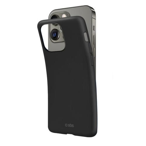 SBS Polo One silikónový kryt pre iPhone 13 Pro Max, čierny