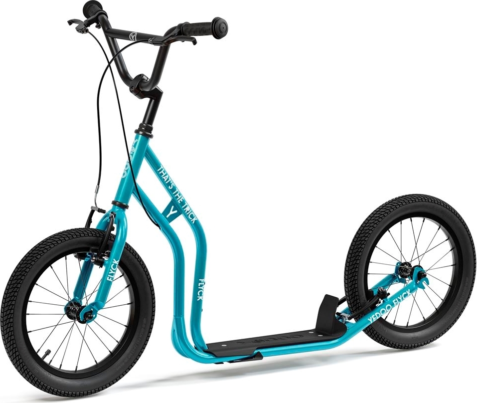 Tretroller Kinderroller Yedoo Flyck 16/16 Scooter Roller Cityscooter teal