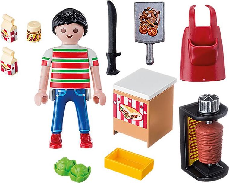geobra Brandstätter Stiftung, & Co.KG PLAYMOBIL 9088 Kebap-Grill 8