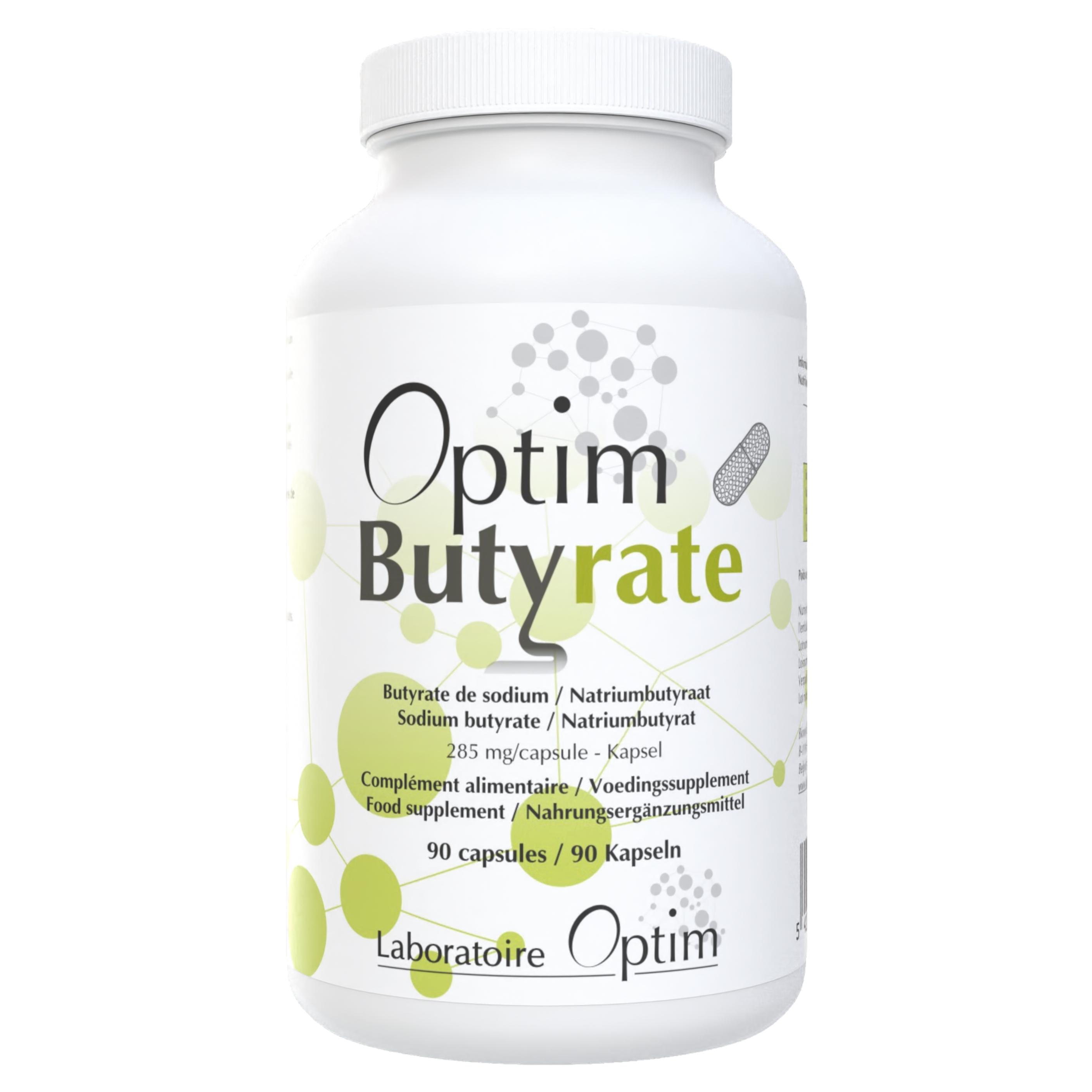 bionoto Optim Butyrate Natriumbutyrat 90 Kapseln 570 mg Vegan Magensaftresistentes Mikroverkapseltes mit verzögerter Freisetzung Buttersäure sodium butyrat