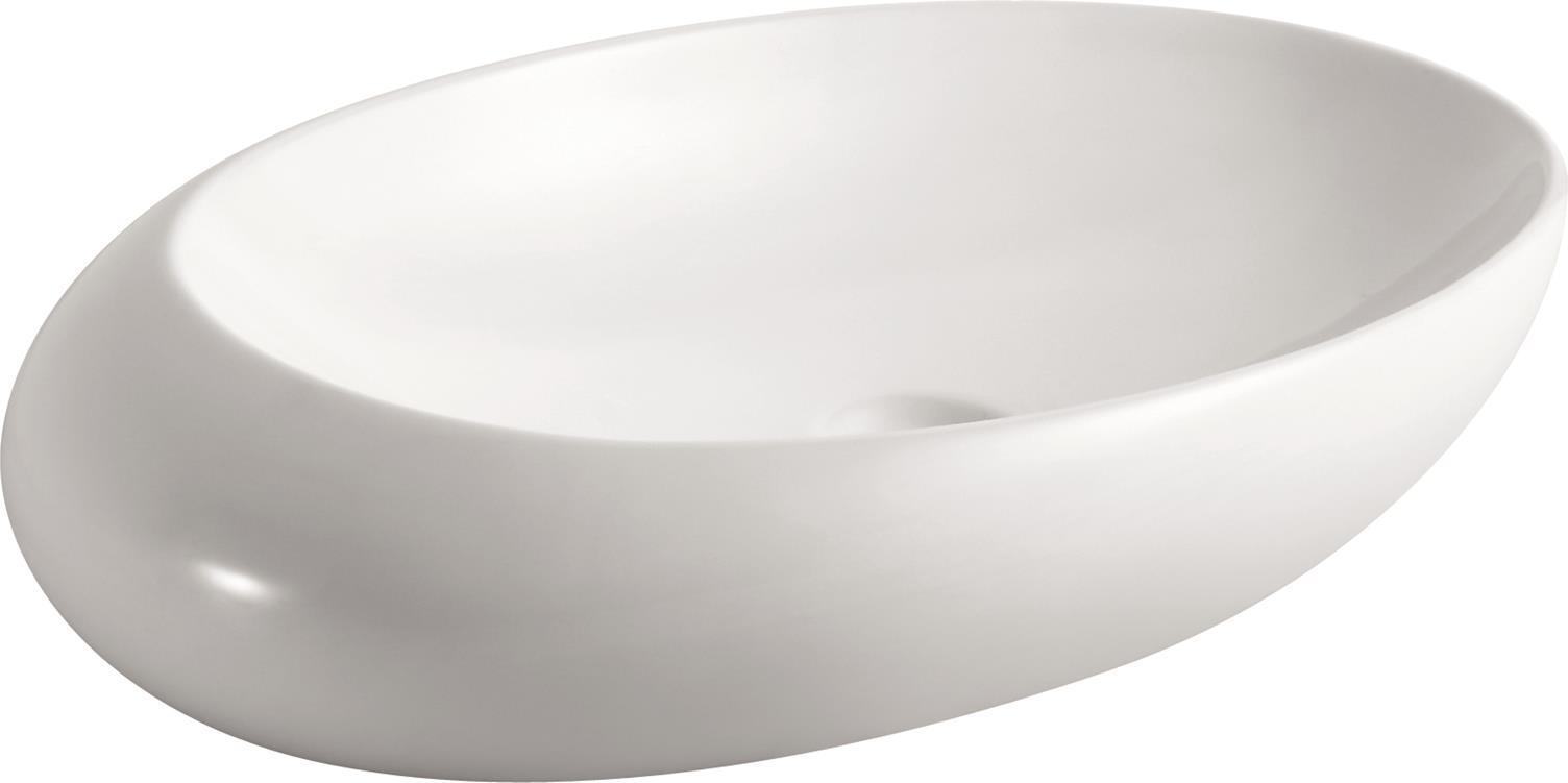 Beitz & Walz AqvaCeramica Aufsatzbecken 690 x 435 mm weiß BW031757600