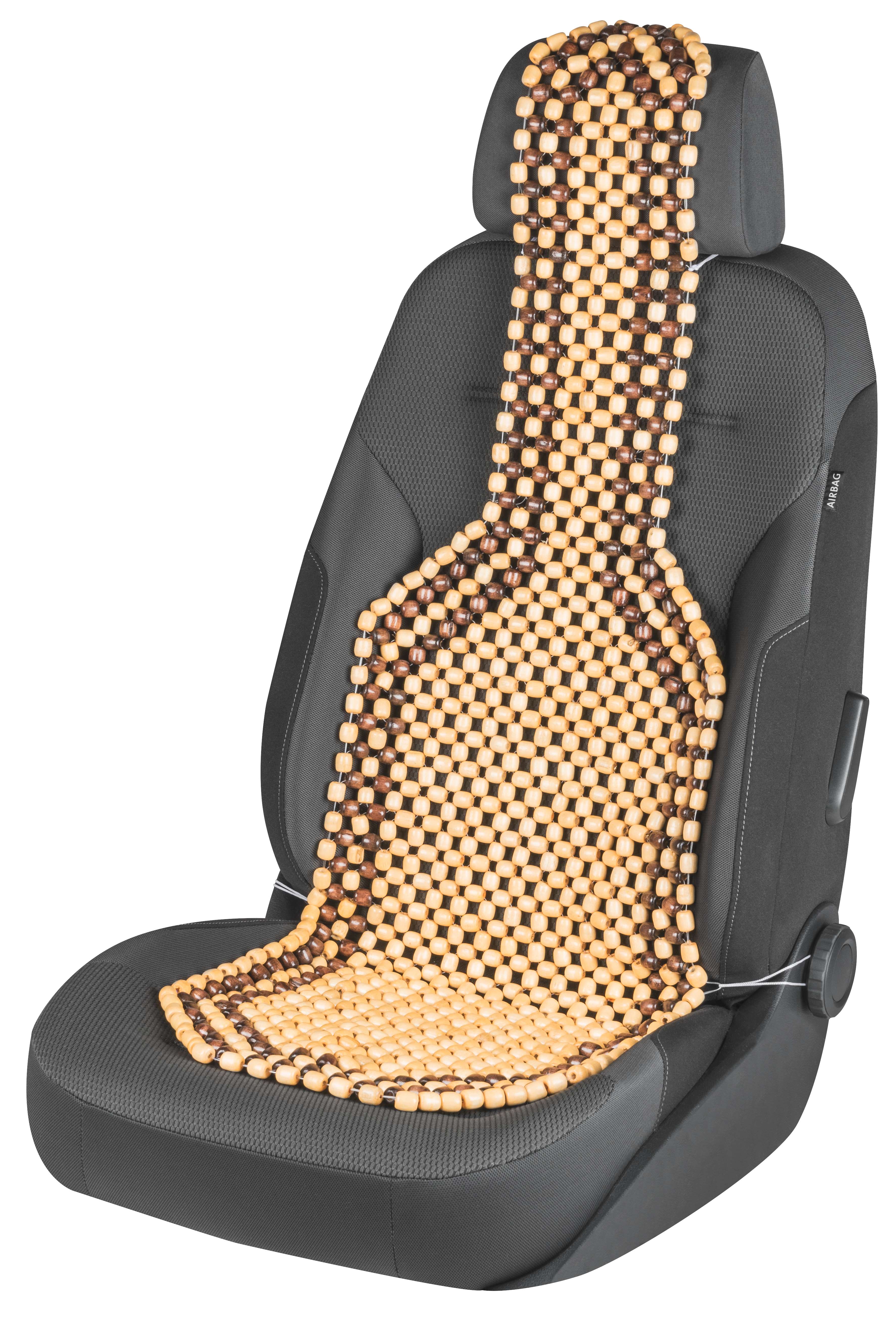 Luxus Auto Sitzkissen Hand-woven Eis Seide mit Holz Perlen Auto