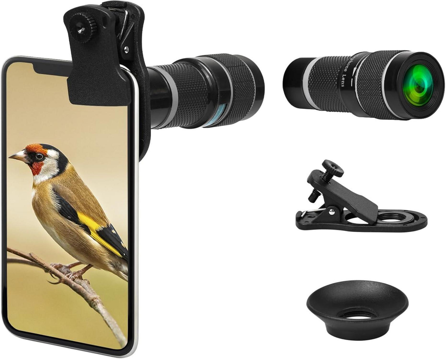 Sonstige 20X Telezoom Objektiv Kamera Handyobjektiv Clip Kit