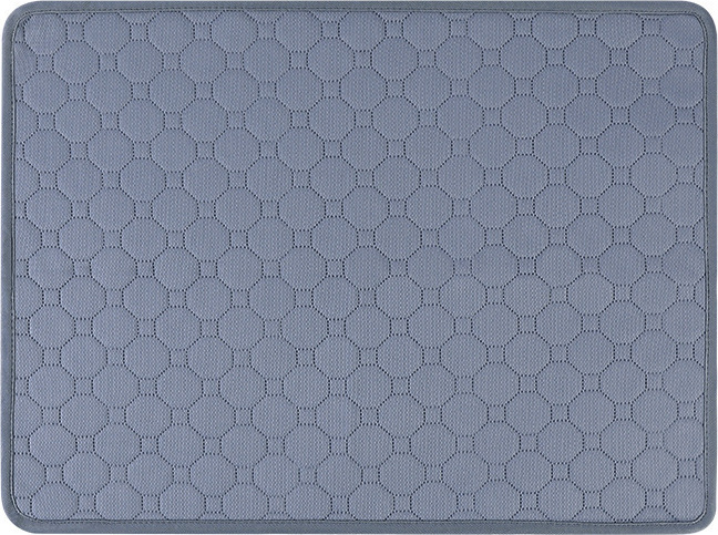 INF Umývateľná podložka pre domáce zvieratá DarkGrey L