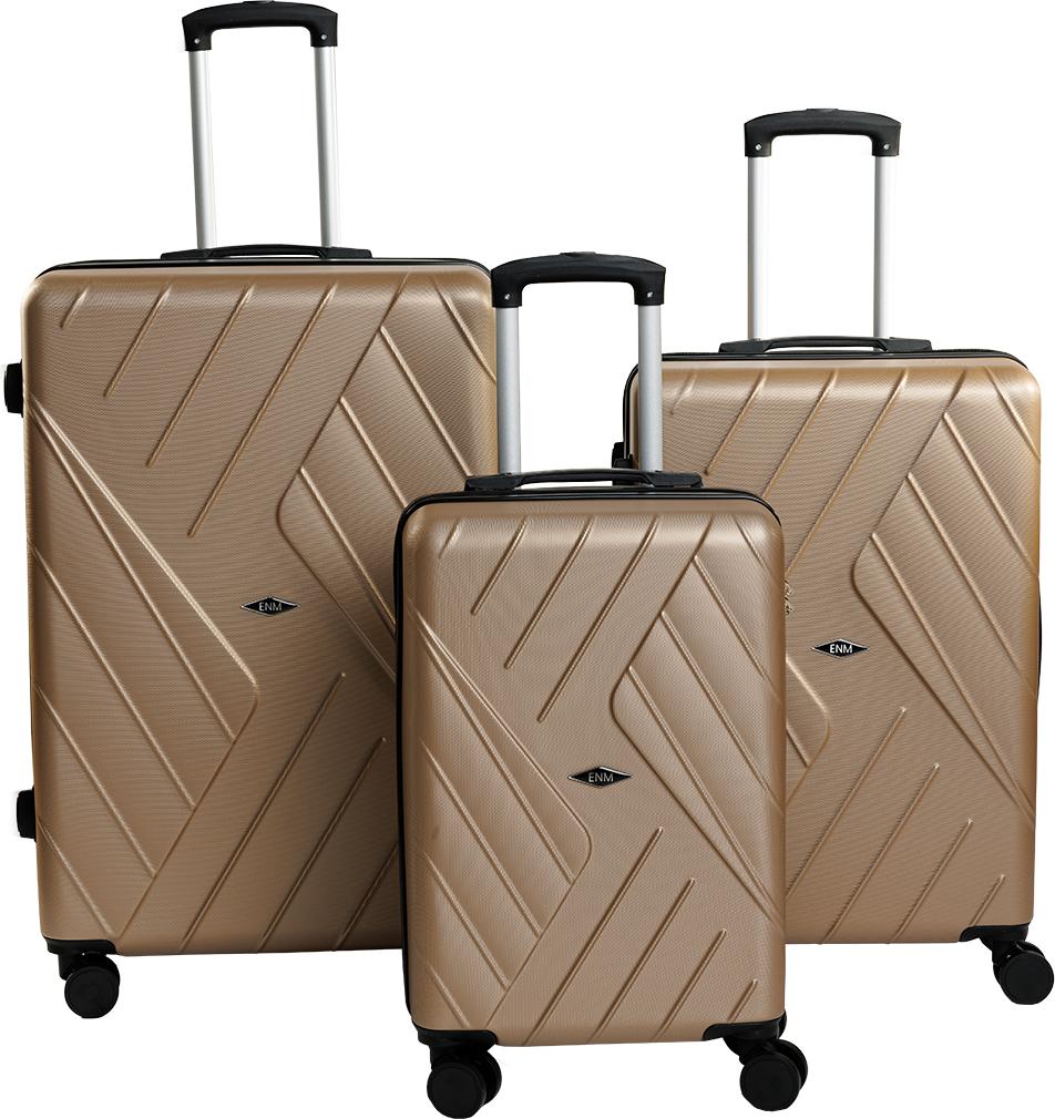 Reisekoffer ENM - Champagner-Set 3 in 1 ENMCHAMPAGNE_XXL