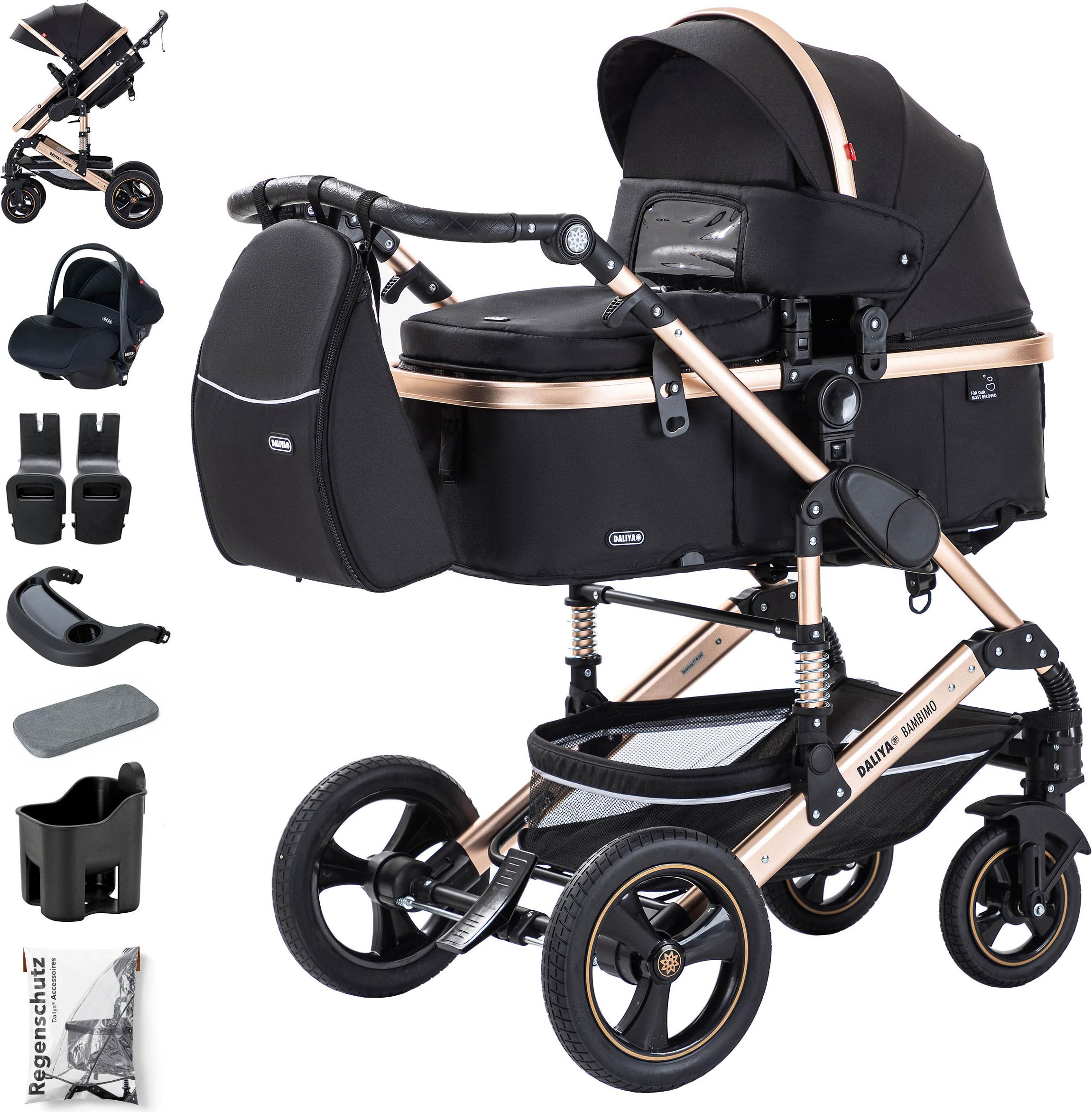 Daliya BAMBIMO 3in1 Kinderwagen mit i-Size Babyschale,