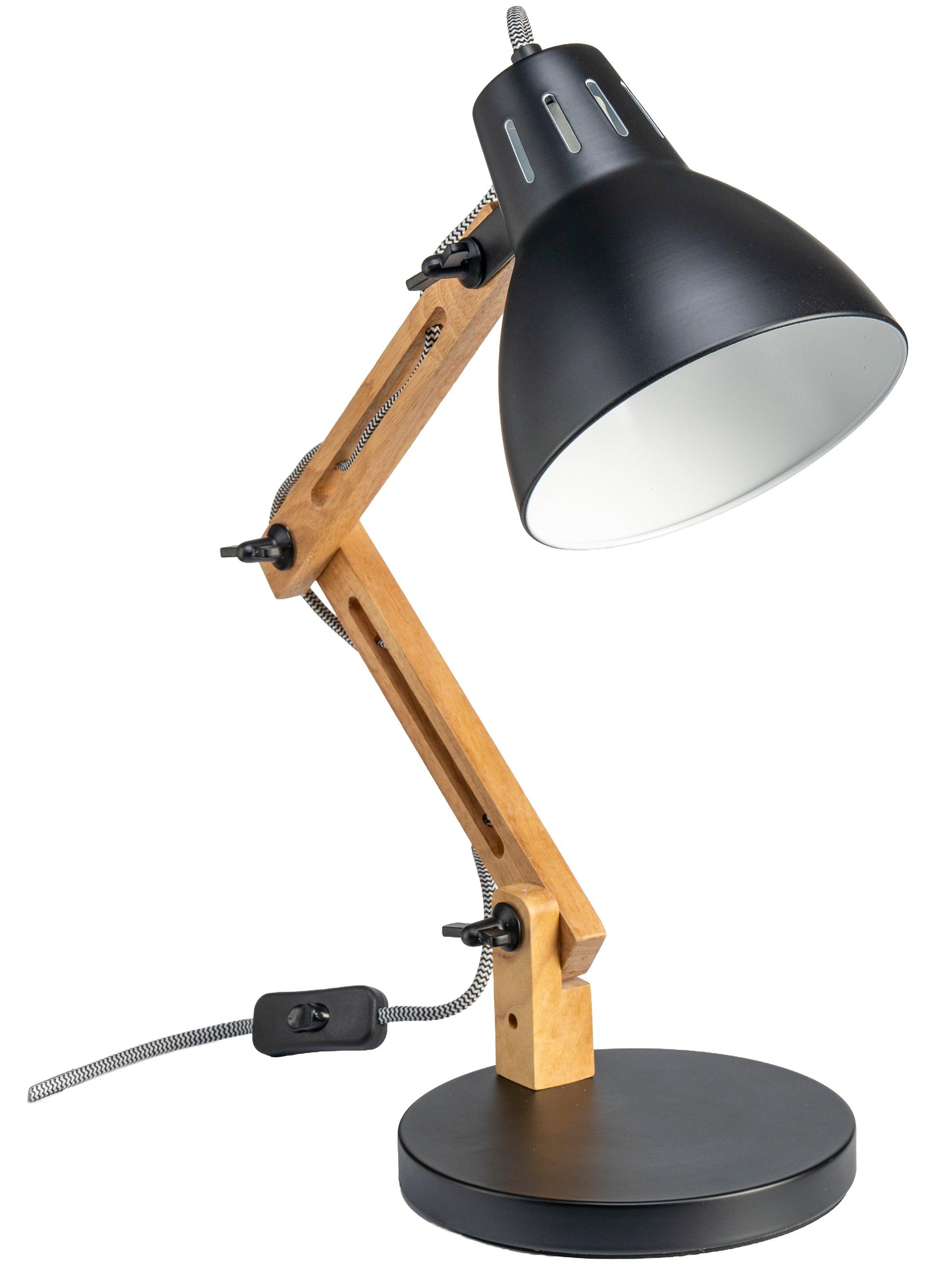 LUXUS Robbie Schreibtischlampe ROBBIE_BLACK