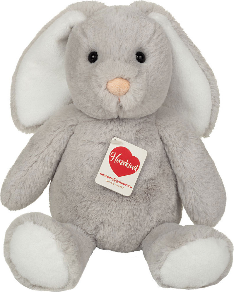 Teddy-Hermann Teddy Hermann Häschen Abby grau 32 cm, Kuscheltier, Plüschtier 632107