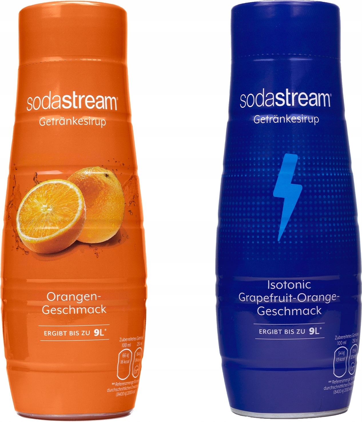 Sodastream Sirup Set Orange Isotonisch 2x440ml Getränke Konzentrat