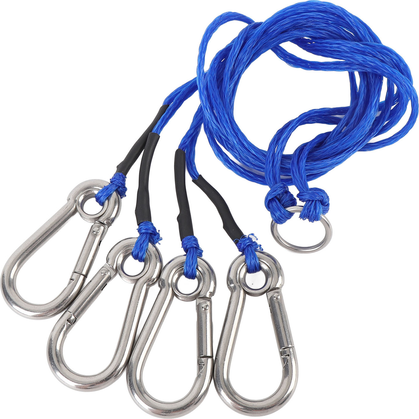 Lixada Krabbenfalle Geschirr mit Edelstahlhaken Polyethylen Angelkäfig hängende Seil für Krabbenfalle und Krabben Topf K_2717250005911_250529_36894