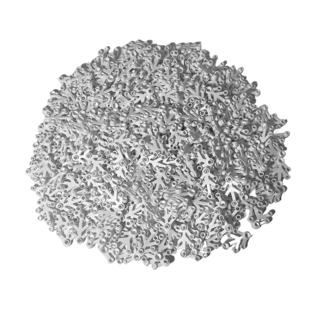 LEGO® 4x3 Blätter Zweige Laub Grünzeug Pflanze Weiß - 2423 NEU! Menge 250x