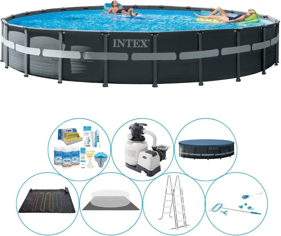 Súprava bazéna - Intex Ultra XTR Frame Round 732x132 cm