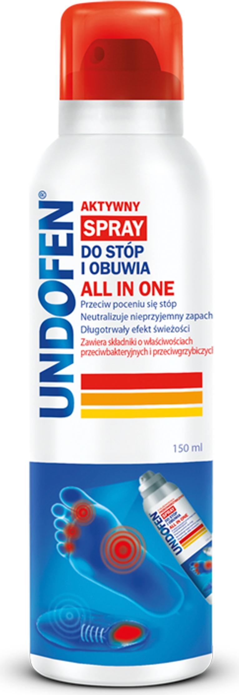 UNDOFEN ALL IN ONE Fußspray MYKOSE 8,99